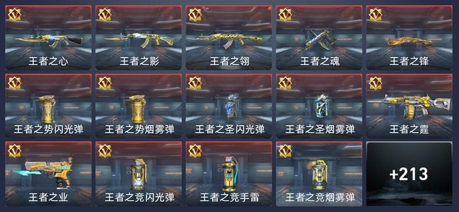 穿越火线：枪战王者V6 17王者 248英雄武器 4英雄角色 377万化 传奇
