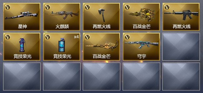 穿越火线（CF）12V武器 1皮肤 不可排位 新锐