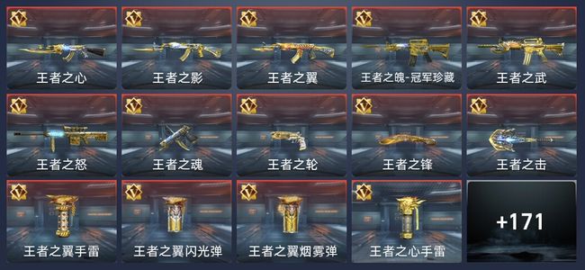 穿越火线：枪战王者V8 18王者 176英雄武器 9英雄角色 278万化 枪皇