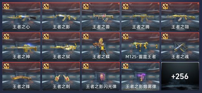 穿越火线：枪战王者V8 32王者 301英雄武器 6英雄角色 430万化 枪王SS