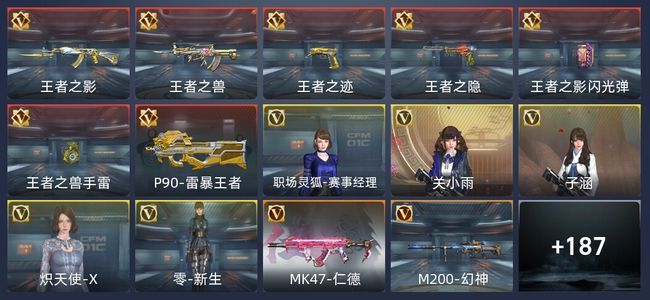 穿越火线：枪战王者V6 7王者 196英雄武器 5英雄角色 434万化 专家S