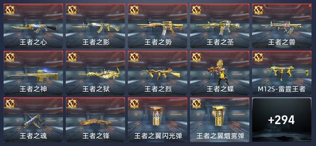 穿越火线：枪战王者V8 23王者 295英雄武器 13英雄角色 578万化 新锐
