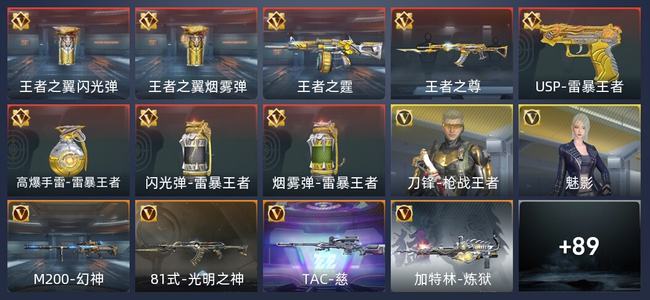 穿越火线：枪战王者V6 8王者 101英雄武器 2英雄角色 150万化 枪圣S