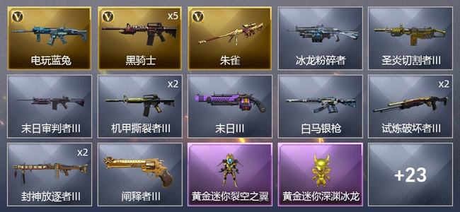 穿越火线（CF）11V武器 3V角色 1皮肤 可排位 新锐