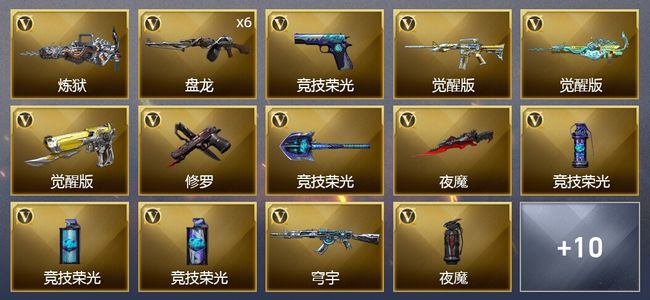 穿越火线（CF）21V武器 5皮肤 可排位 新锐