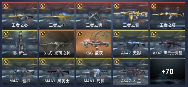 穿越火线：枪战王者5王者 88英雄武器 1英雄角色 151万化 精英