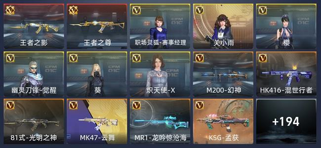 穿越火线：枪战王者V6 2王者 202英雄武器 6英雄角色 350万化 新锐