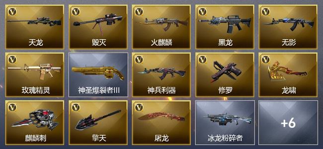 穿越火线（CF）12V武器 2V角色 1皮肤 可排位 专家