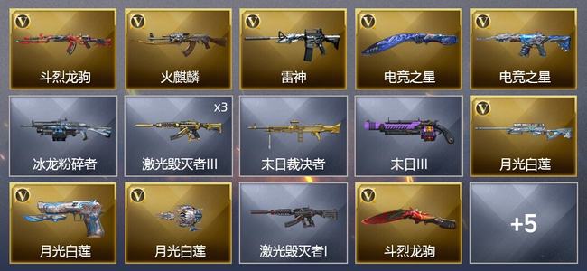 穿越火线（CF）8V武器 2V角色 可排位 枪王