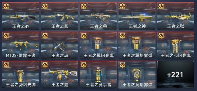 穿越火线：枪战王者V6 20王者 284英雄武器 489万化 精英