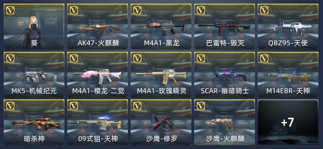 穿越火线：枪战王者20英雄武器 1英雄角色 30万化 新锐