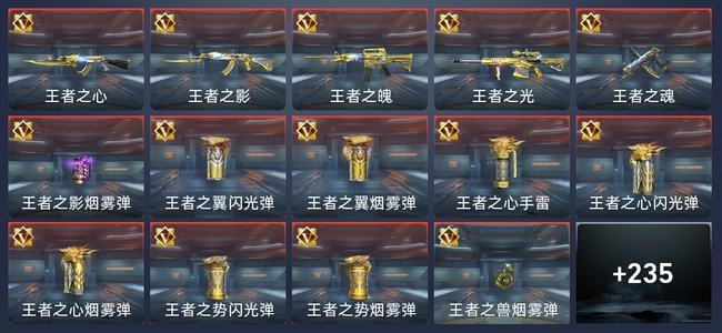 穿越火线：枪战王者V8 15王者 270英雄武器 5英雄角色 201万化 新锐