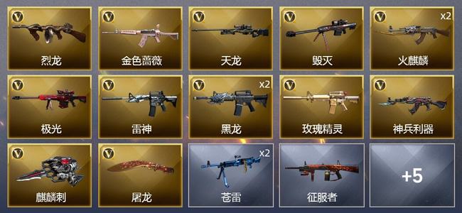穿越火线（CF）14V武器 1V角色 3皮肤 可排位 新锐