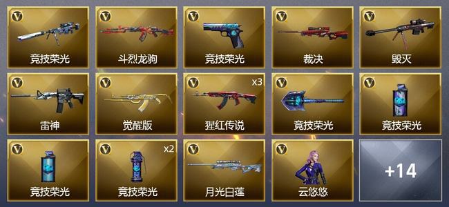 穿越火线（CF）28V武器 1V角色 6皮肤 可排位 枪王