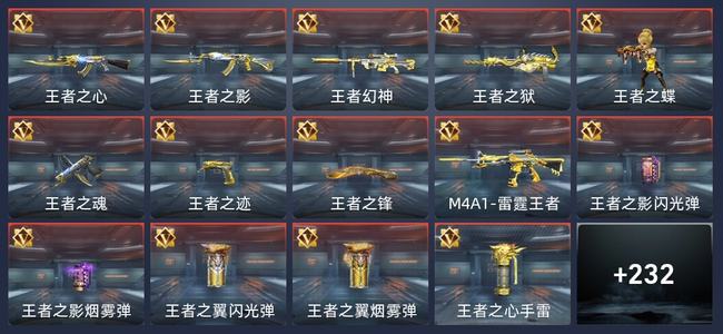 穿越火线：枪战王者V7 25王者 233英雄武器 13英雄角色 316万化 专家S