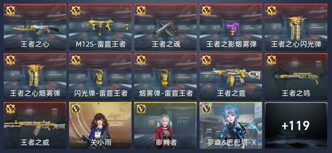 穿越火线：枪战王者V4 11王者 130英雄武器 3英雄角色 156万化 新锐