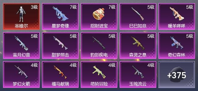 和平精英【苹果版】4载具 16升级枪 12粉装 9尾迹 132套装 6,6492热力 8印记 超级王牌