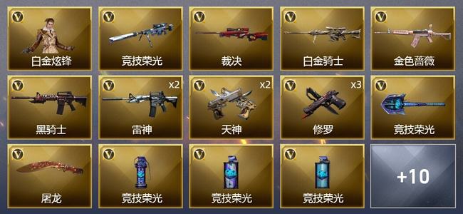 穿越火线（CF）18V武器 1V角色 9皮肤 可排位 宗师