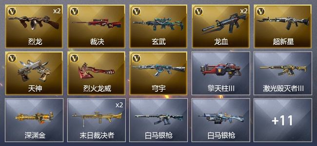 穿越火线（CF）10V武器 2皮肤 可排位 新锐