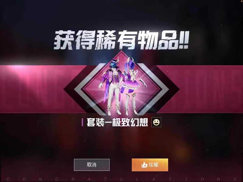 和平精英和平精英稀有物品CDK【永久】