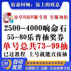 宿命回响：弦上的叹息2.5k石头55乐普b服