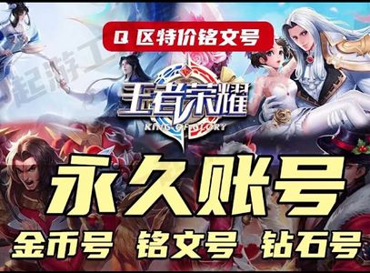 王者荣耀【担保】安卓Q区铭文金币水晶SNK套餐
