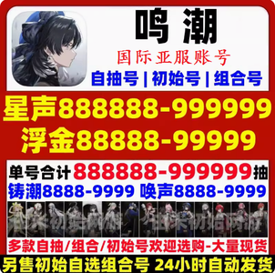 鸣潮（外服）国际服380抽守岸人今夕长离