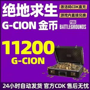 绝地求生（PUBG）-CDK秒发11200个G币
