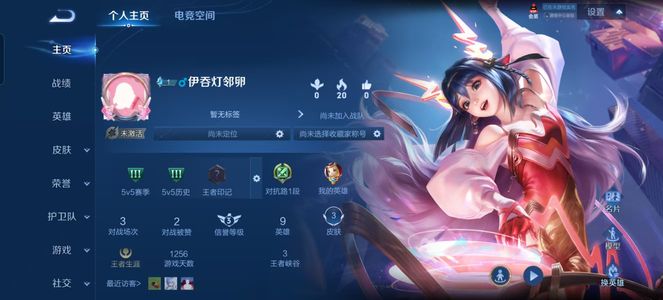 王者荣耀【担保】真我赫兹 瑶 满级铭文 零排位