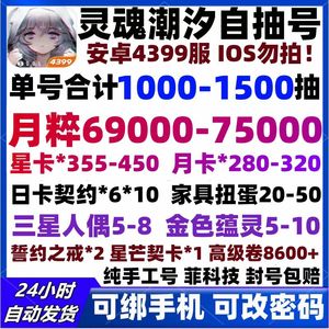 灵魂潮汐4399服1100抽主图资源
