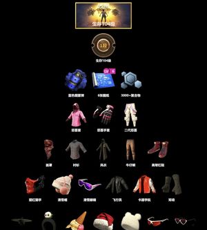 绝地求生（PUBG）悲喜滑雪柏林鞋彩烟多图纸小白号