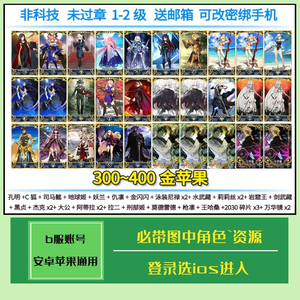 命运冠位指定（FGO）【1级】带金闪闪妖兰公主黑贞莉莉丝仇凛