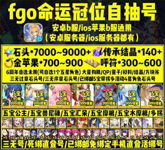 命运冠位指定（FGO）b服/公主摩根学姐汇呆等石头号
