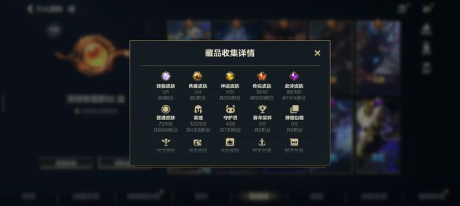 英雄联盟手游（lol手游）201皮肤1神话39传说