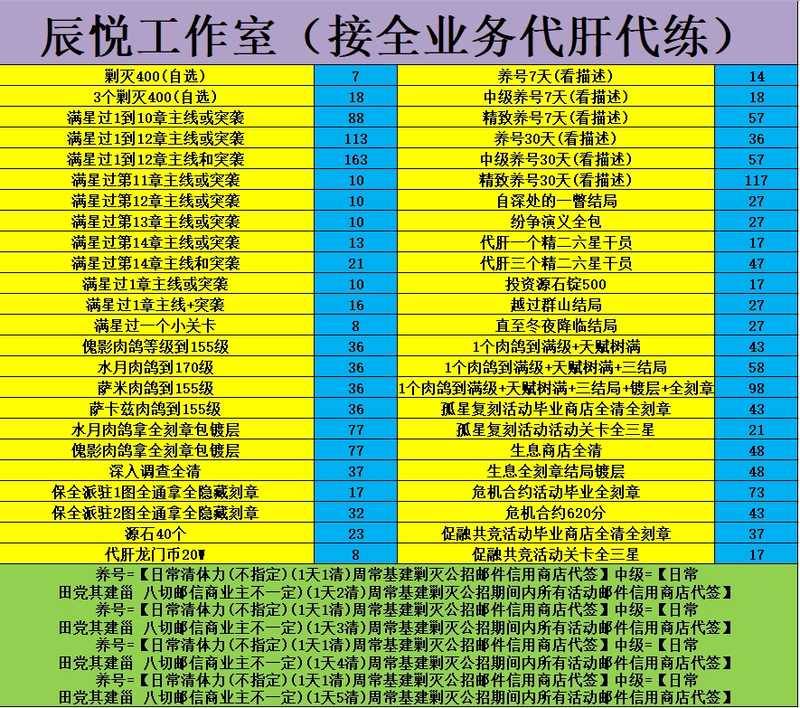 率土之滨主播推荐接全业务代肝代练秒上号