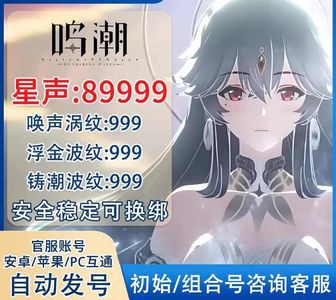 鸣潮官服400抽欧号⇦秒发批发价