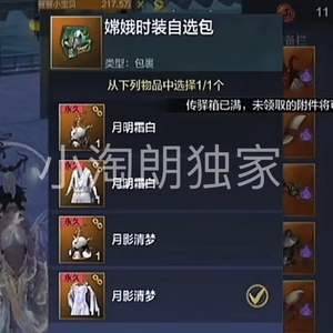 妄想山海自选永久嫦娥时装礼包兑换码