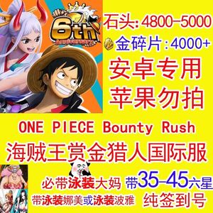 航海王赏金猎人（国际服）国际服5000石头必带泳装大妈