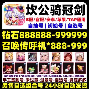 坎公骑冠剑（坎特伯雷）热销B服30万钻公主莉娜规格