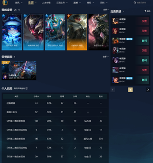英雄联盟（LOL）【钻石】单双钻石3，103英雄26皮肤