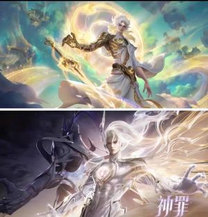王者荣耀无双皮肤 李白碎月剑心 凯神罪