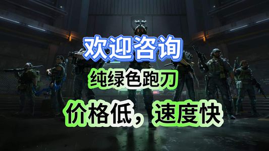 三角洲行动三角州纯绿色跑刀和租号
