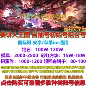 姜饼人王国（外服）姜饼人王国宁静盐香料钻石饼干