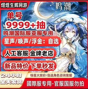 鸣潮（外服）鸣潮自抽号国际服亚服⭐稳定不封