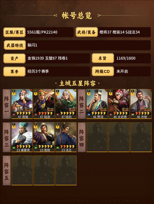 三国志战略版万元伤心号