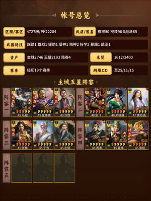 三国志战略版高红皇马等四队满红