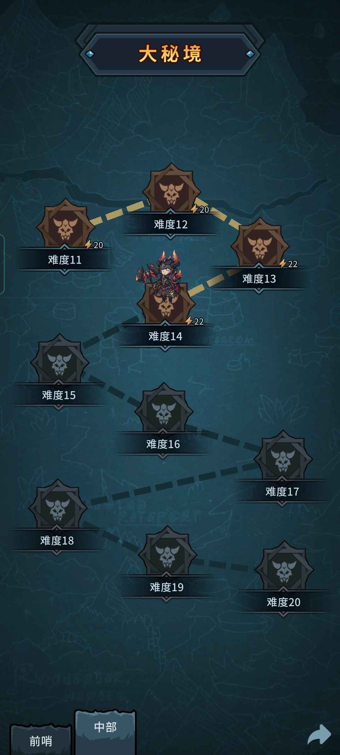 提灯与地下城【80级】官服官服大秘境14混沌2