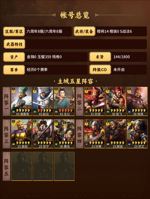 三国志战略版打金服天枪天弓桃园