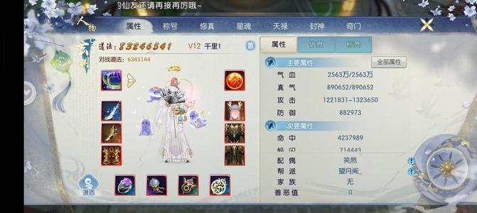 诛仙【160级绝影】官服焕新一区小号出