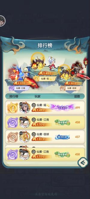 灵画师新区本服榜2跨服前10